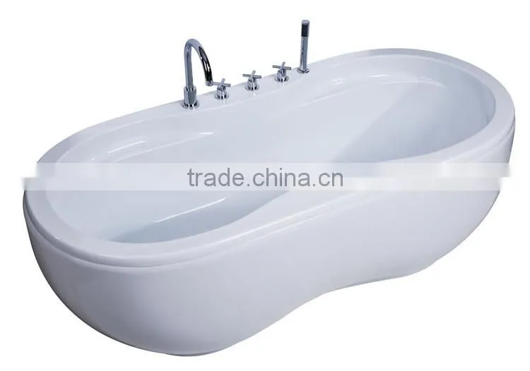 cUPC square acrylic bathtub,plastic hot tub,portable bathtub whirlpool