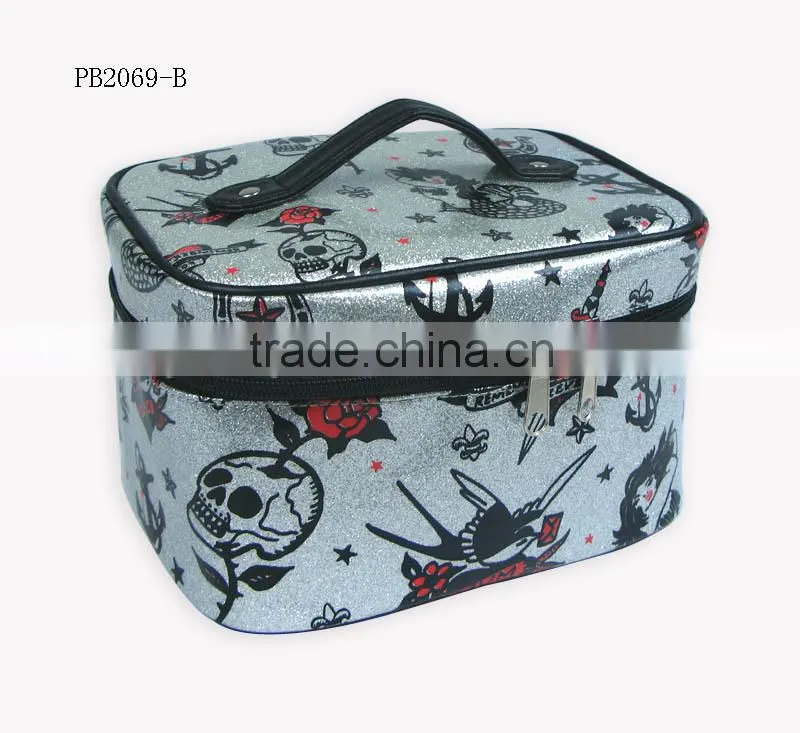 Promotional pvc makeup kit with wholesale price bag