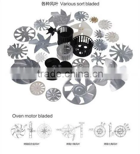 microwave oven motor/micro blender motor/shaded pole motor