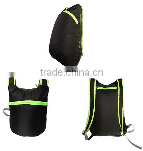 Professional lightweight zipper backpack china factory water resistant