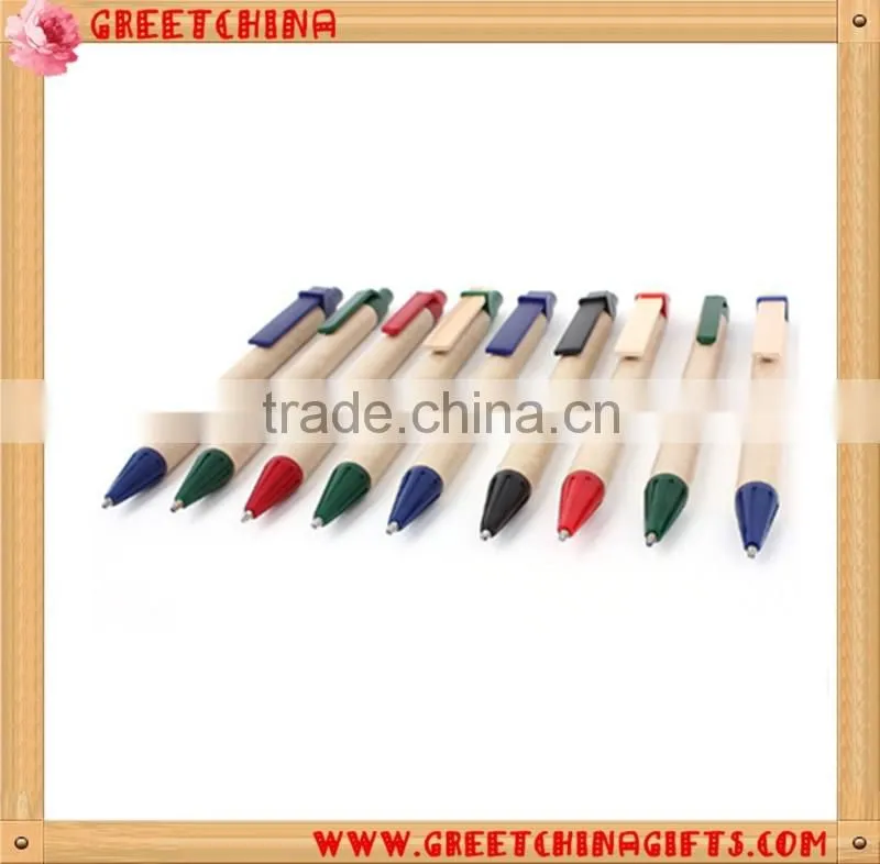 Creative environmental protection plastic ballpoint pen