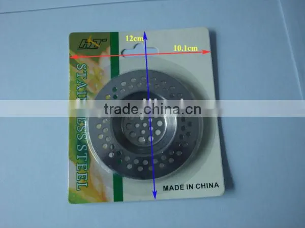 high quality stainless steel sink strainer model NO. HT018