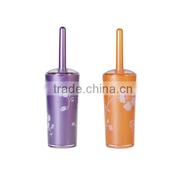 Flower Toilet Brush with Decorative Toilet Brush Holder Flush Toilet Brush