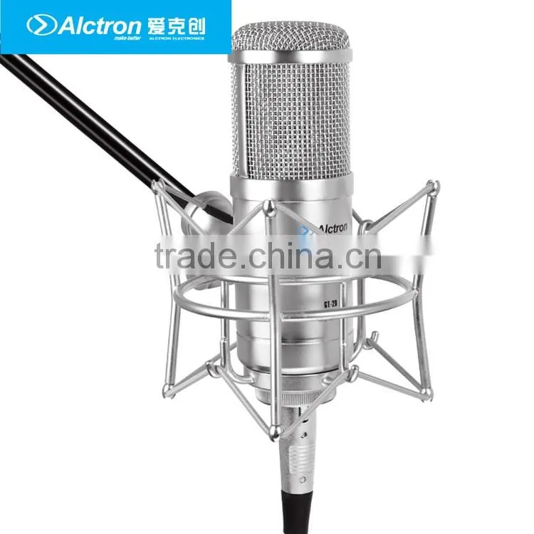Alctron GT-2B Professional Tube Condenser Studio Microphone, Pro tube recording condenser mic.