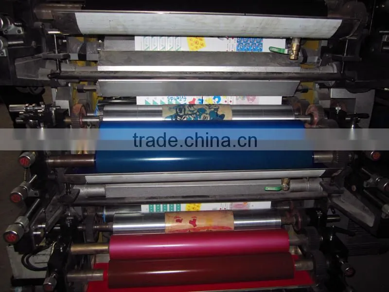 HERO BRAND High speed 2 color PE film flexo printing machine price