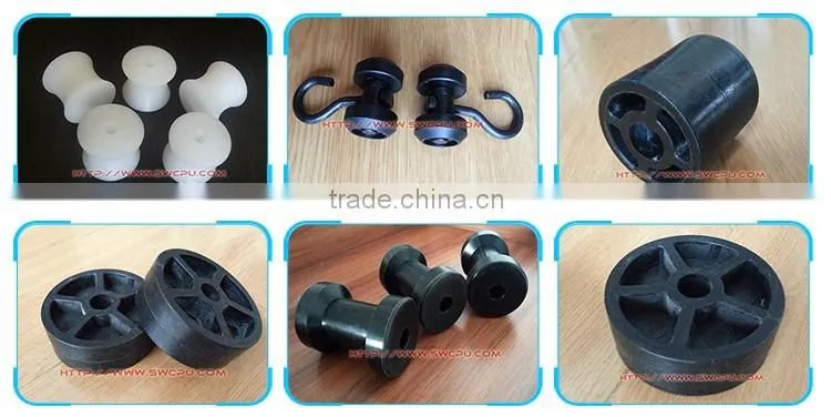 High quality wear resistance large plastic pulley