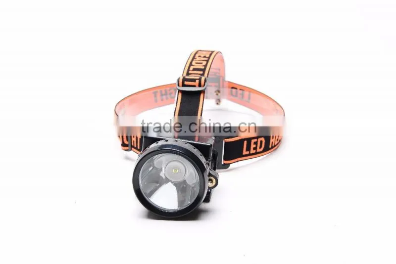 flexible rechargeable led head lamp water proof 3w led head lamp
