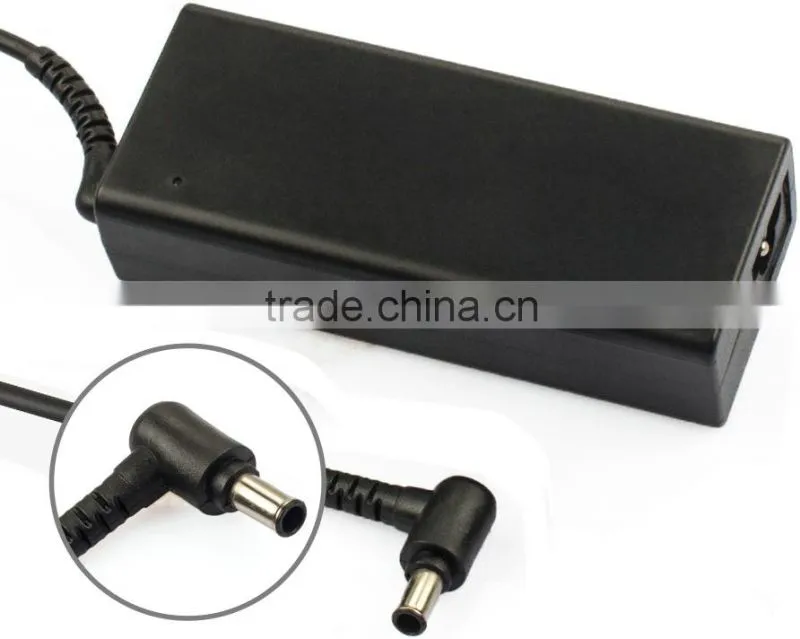 90W laptop AC adapter charger for Sony 19.5v 4.7a 6.5*4.4mm