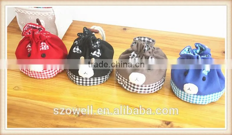 2014 Shenzhen OWELL new designed Canvas/Cotton coin purse wholesale