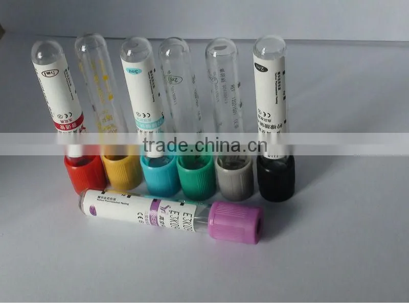 vacuum blood collection tube with lithium heparin additives