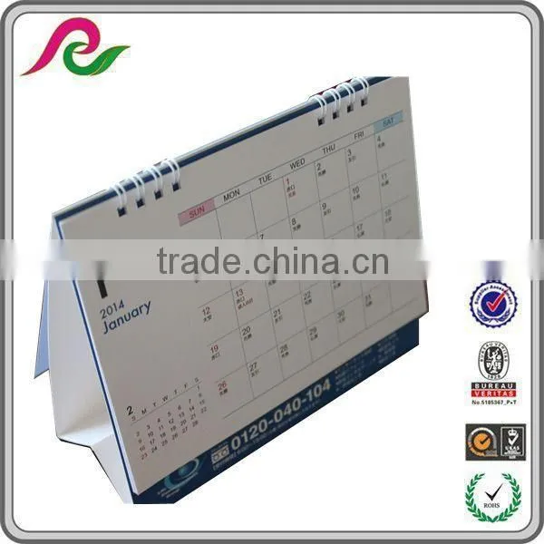 cheapest fashion promotional desk calendar