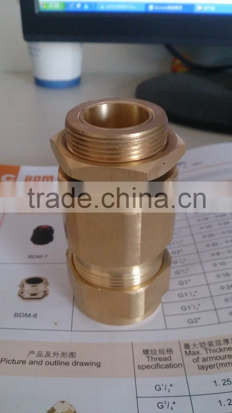 brass or stainless steel BTL- explosion proof gasketing tubes with good quality