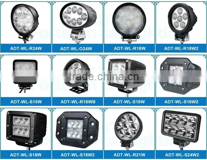 7'' High/Low Beam H4/HB2/9003 LED Head Light, Complex Reflector Optics Design LED Headlamp, Car LED Headlight for Wrangler CJ TJ