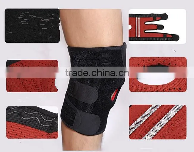 Sports Safety Knee Pads Double Steel Plate Knee Guard Support Kneepad