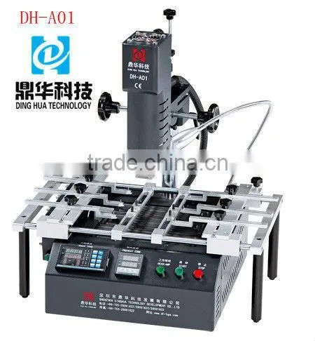 Hot air BGA rework station, repairing and welding machine