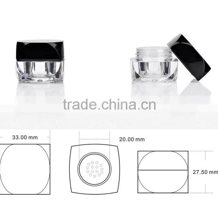 Fashionable empty packaging makeup containers wholesale