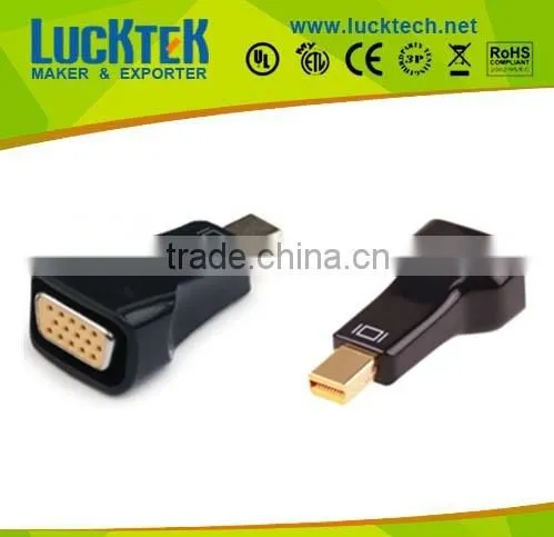mini displayport male to VGA female adapter