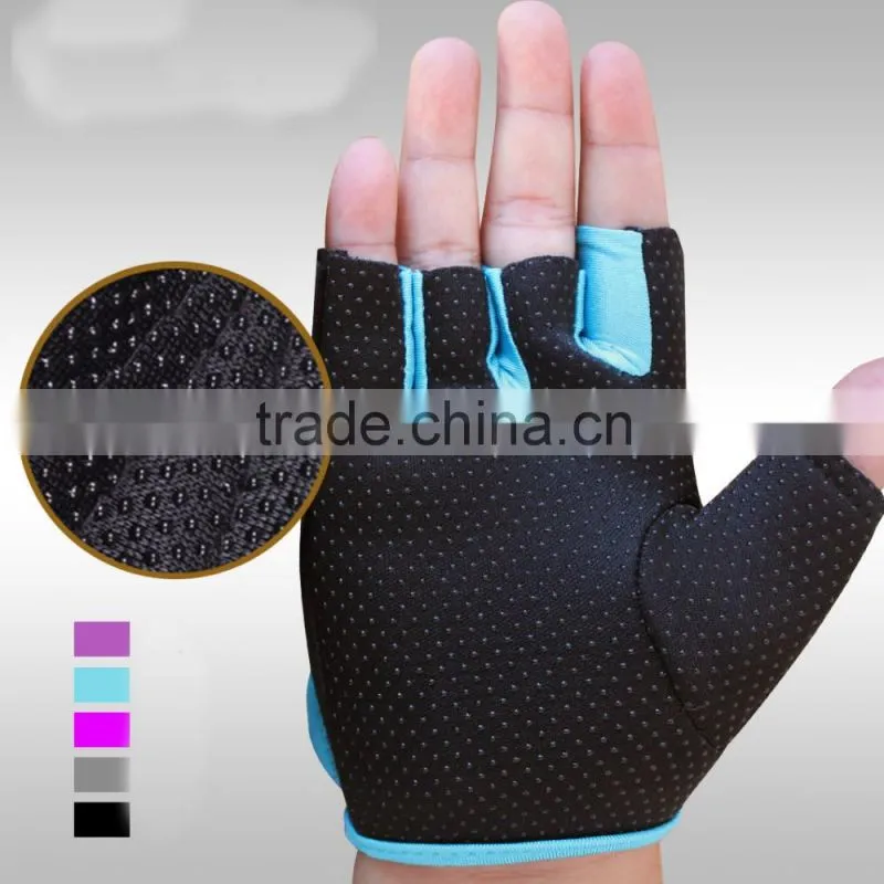 Diving work cut resistant protective gloves;Half of fingers bike gloves
