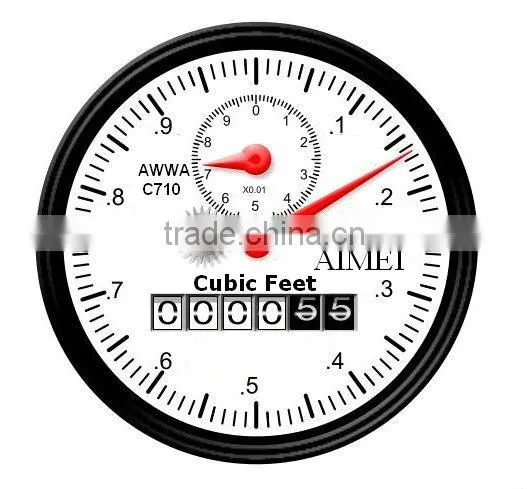 Volumetric Piston Gallon PD Water Meter