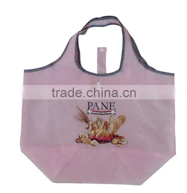 2016 Cute Print 190T Large Mesh Shopping Bag