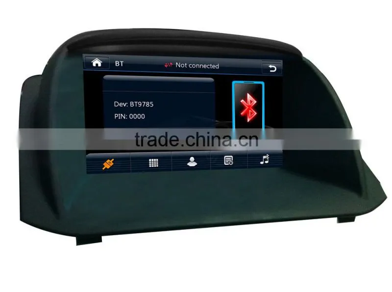 Wholesale car fm radios audio multimidea 10 inch headrest car dvd player For FORD FIESTA support Phone 3G DVR SWC BT