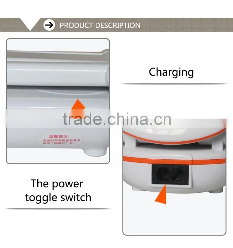 2016 new touch rechargeable bed lamp led