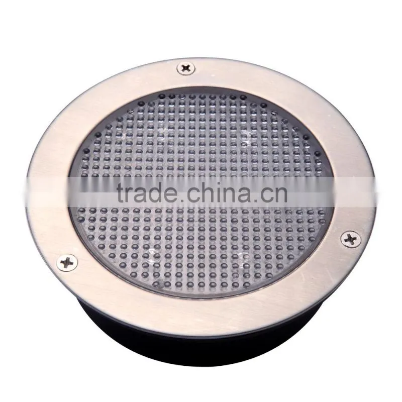 2016 Stainless Stell underground lighting 8 leds ultra bright solar underground led light