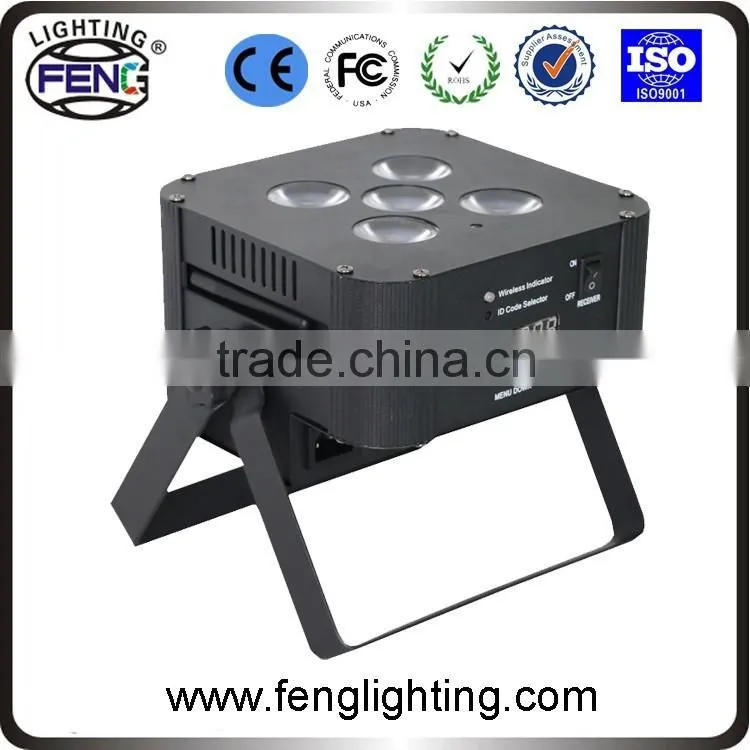 Professional Disco lights for sale 5 leds stage par can RGBW