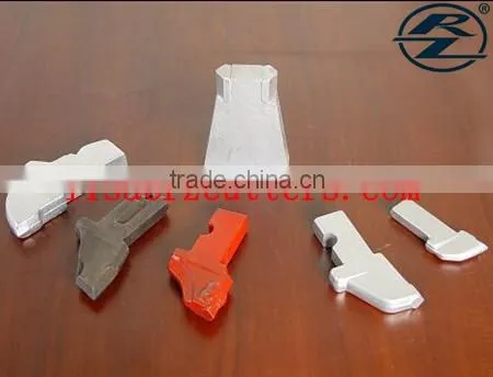 BF45 wear resistant knife shaped bits coal picks for continuous miner hydro machine parts cutter
