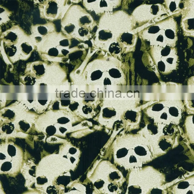 Skulls Pattern Water Transfer Printing Hydro Graphics Film width 50cm GWN1048