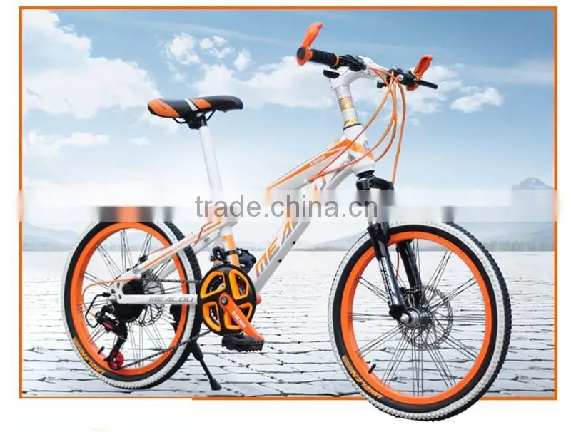 20-inch mountain bike 21 speed double disc brakes kid's mountain bike