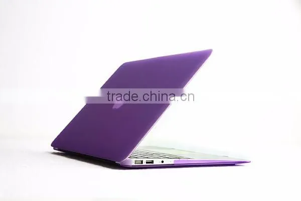 In bulk selling Mystical purple color full cover case for macbook air 11 inch