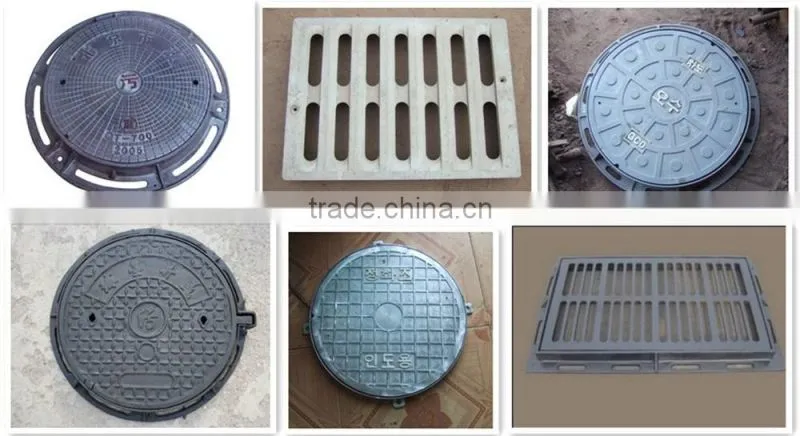 circular ductile casting manhole cover