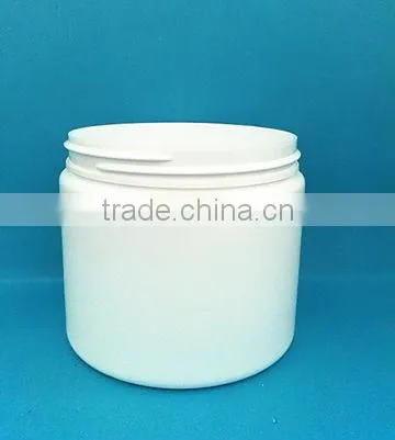 Personal care use 320ml plastic jar with cap for cream skin care