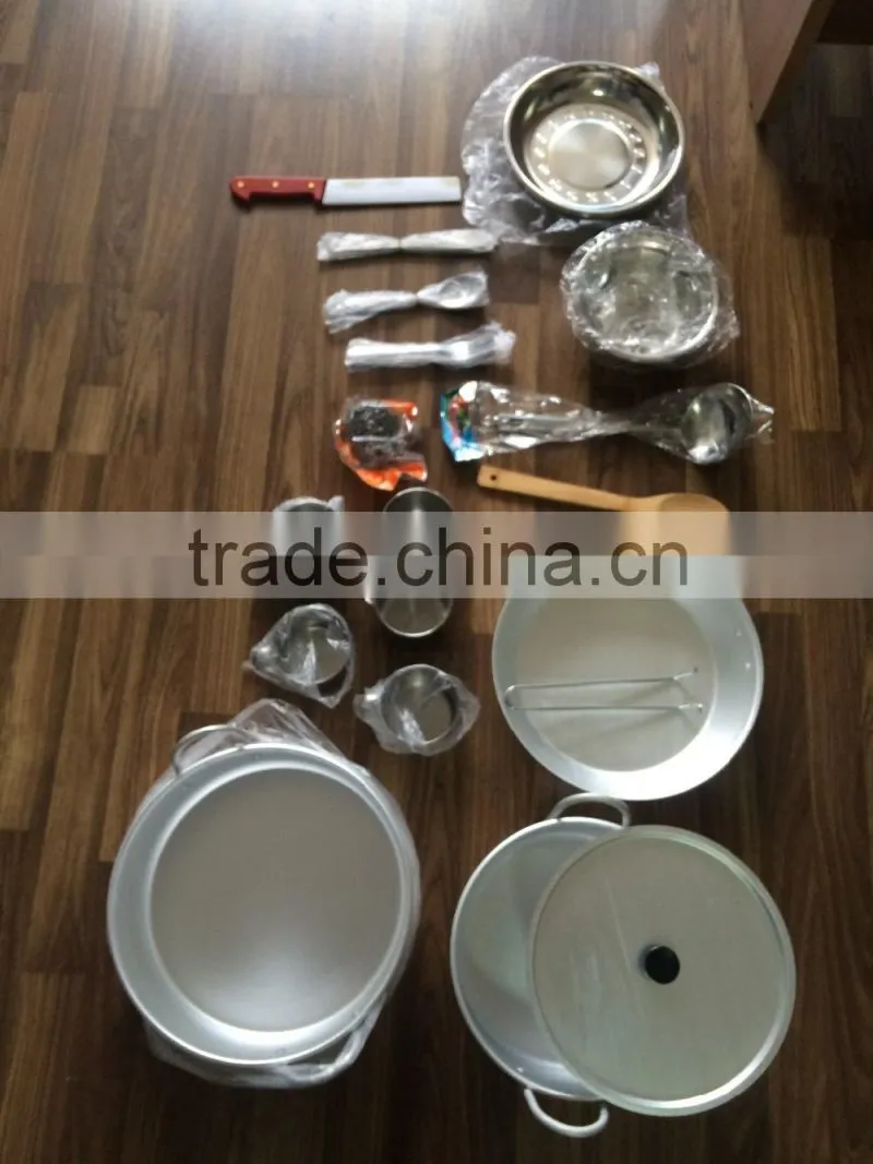 kitchen set for relief supplies of IFRC type A