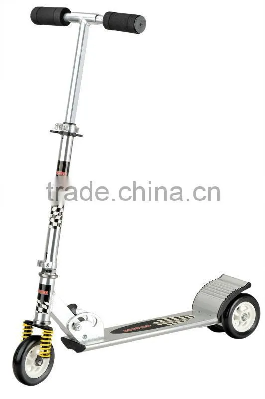 MINGBANG manufacturer 2015 New product 145mm Big PU Wheel ALUMINUM Scooter on sale for children's day