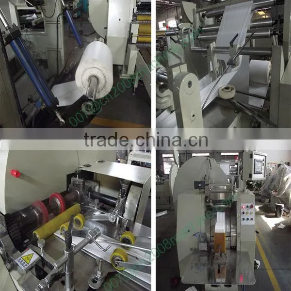Paper bags making machine for fast food