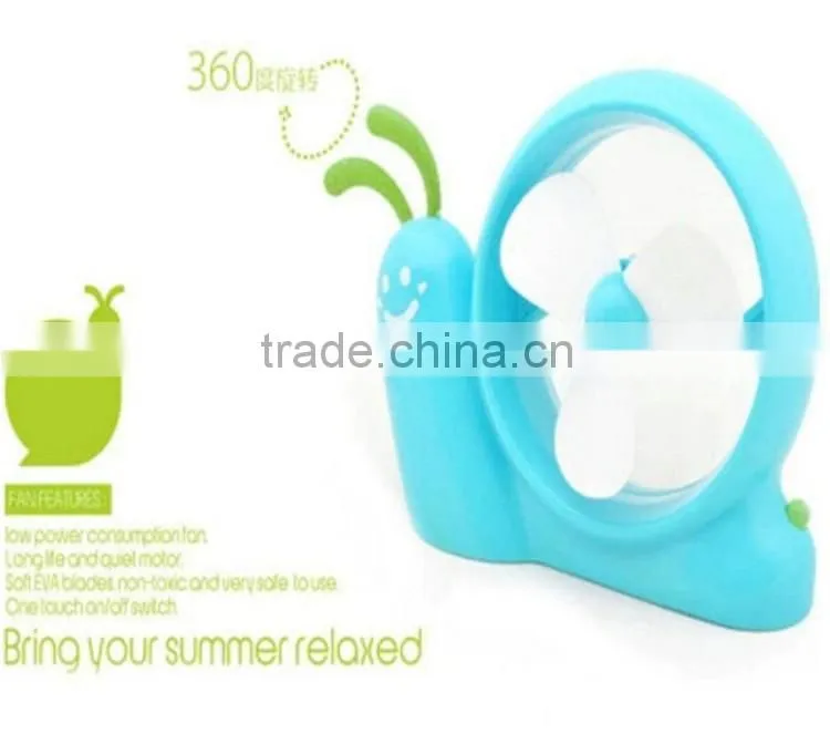 New!!! Cartoon Portable Flexible USB Mini Cooling Fan Cooler For Laptop Desktop Computer