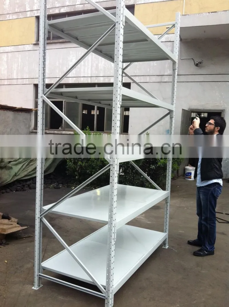 Q235b steel storage longspan shelves
