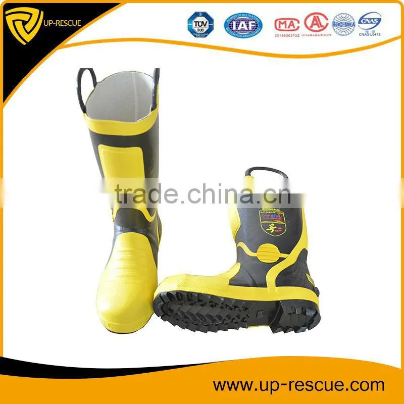 Firefighter footwear heat resistant safety boots Firefighting Boots