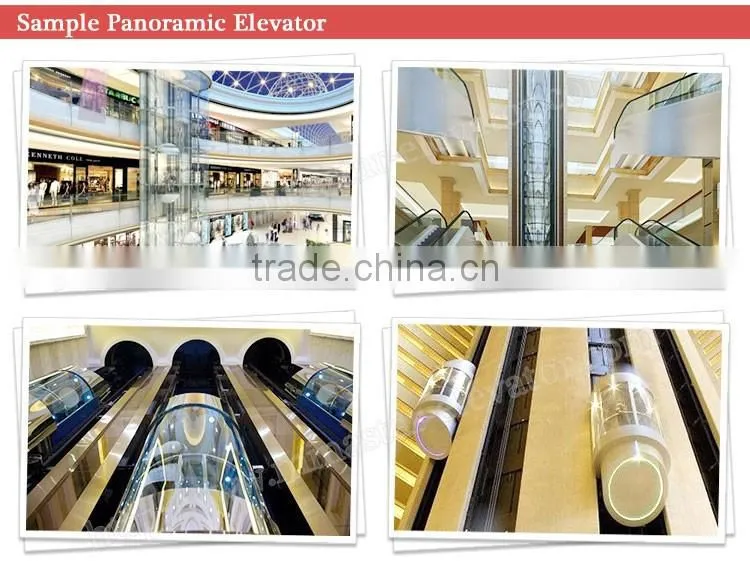 China safely observation elevator stainless steel observation elevator