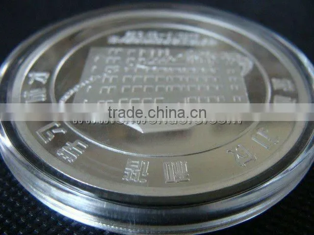 High quality customized silver coins