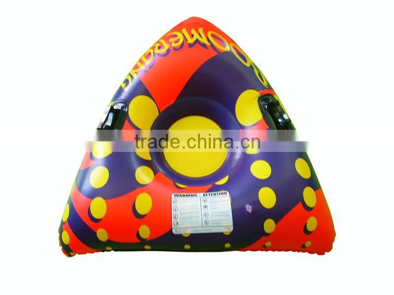 Inflatable snow sled