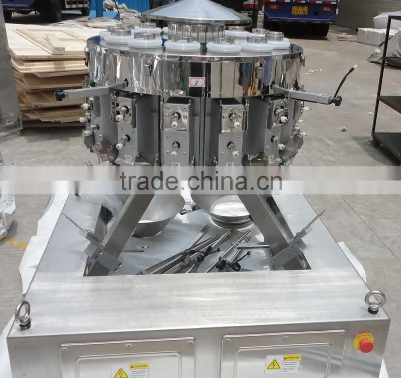 Factory price 10 Heads Electronic Food Weighing scale, Automatic Combination Multihead Weigher