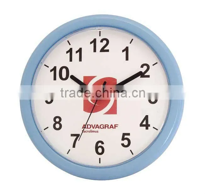 8 inch plastic clock Round Wall Clocks YZ-3521B