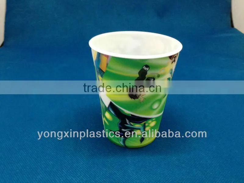 3D Lenticular Cup with straw and lid