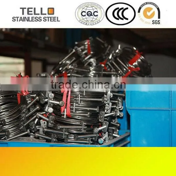 stainless steel double bolt hose clamp