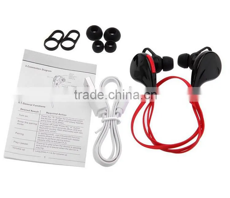 Wholesale sports wireless bluetooth headphones and headsets with high quality