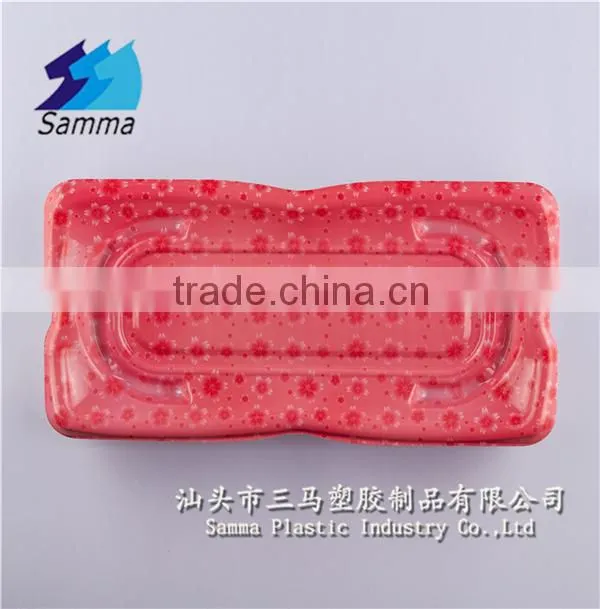 KW-0006SJ-R Plastic Food Container with Clear Lid