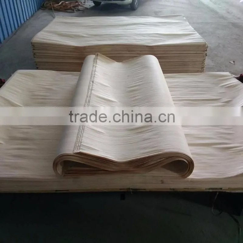 4*8ft recon poplar face veneer 0.24-0.26mm/0.25-0.28mm recon poplar veneer for 2016